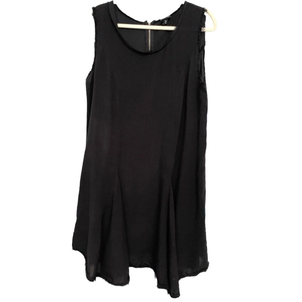 🌻3 for $25 SALE- Torrid Black Fringe Trim Dress